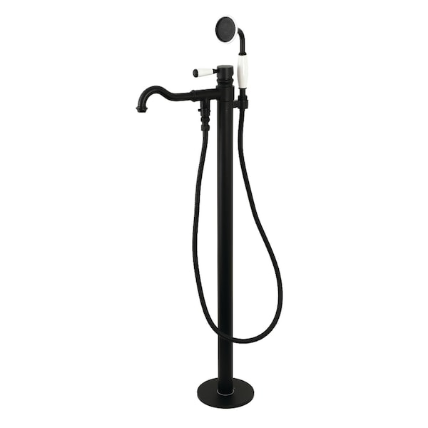 Freestanding Tub Faucet, Matte Black, Freestanding